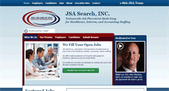 Desktop Screenshot of jsasearch.net