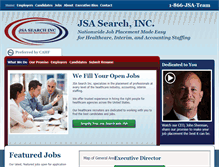 Tablet Screenshot of jsasearch.net